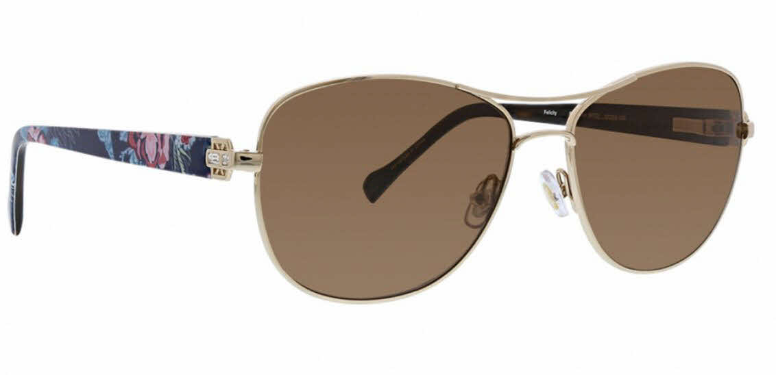 Vera Bradley Felicity Women's Sunglasses In Brown