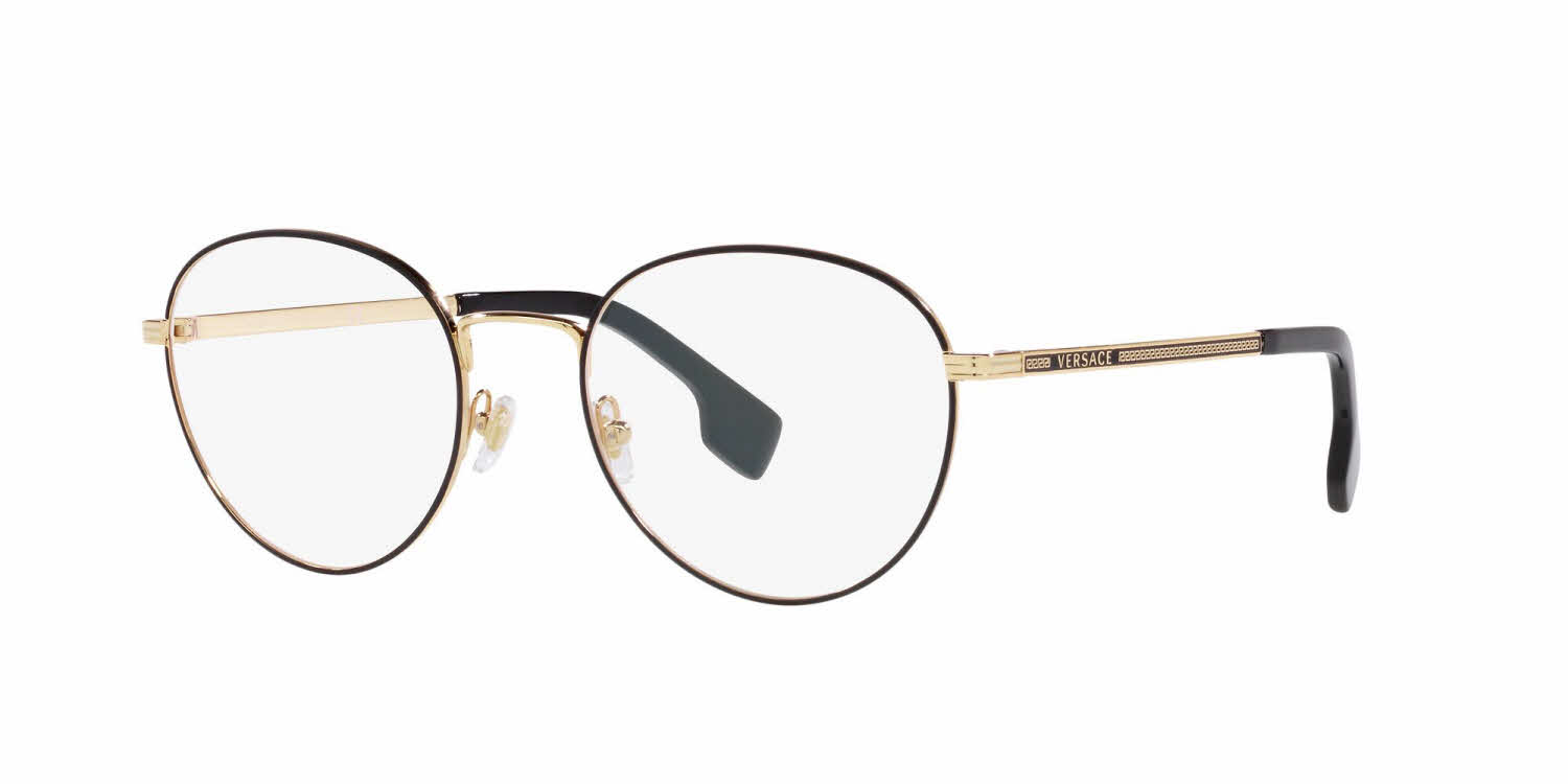 Versace VE1279 Men's Eyeglasses In Black