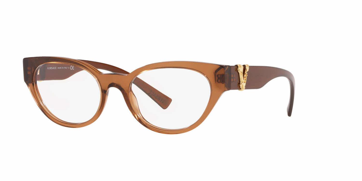 Versace VE3282 Women's Eyeglasses In Brown