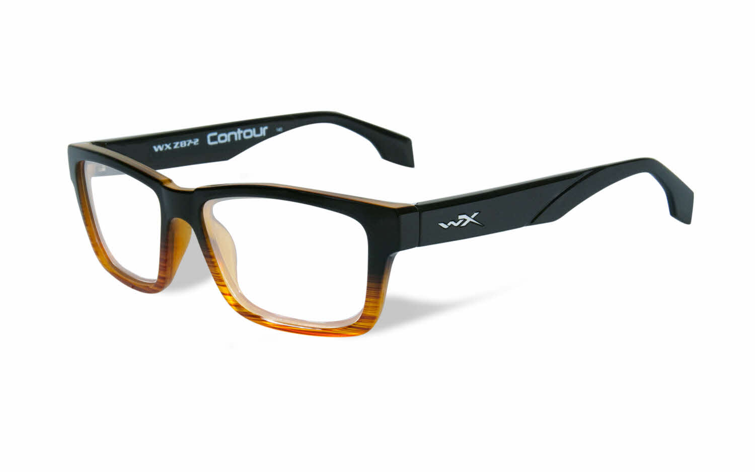 Wiley X WorkSight WX Contour With Side Shields Eyeglasses In Black