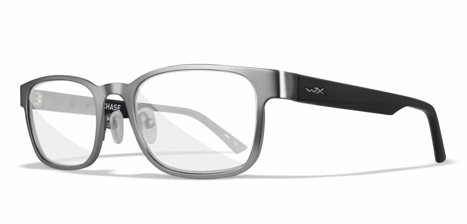 Wiley X WorkSight WX Chase With Side Shields Eyeglasses In Gunmetal