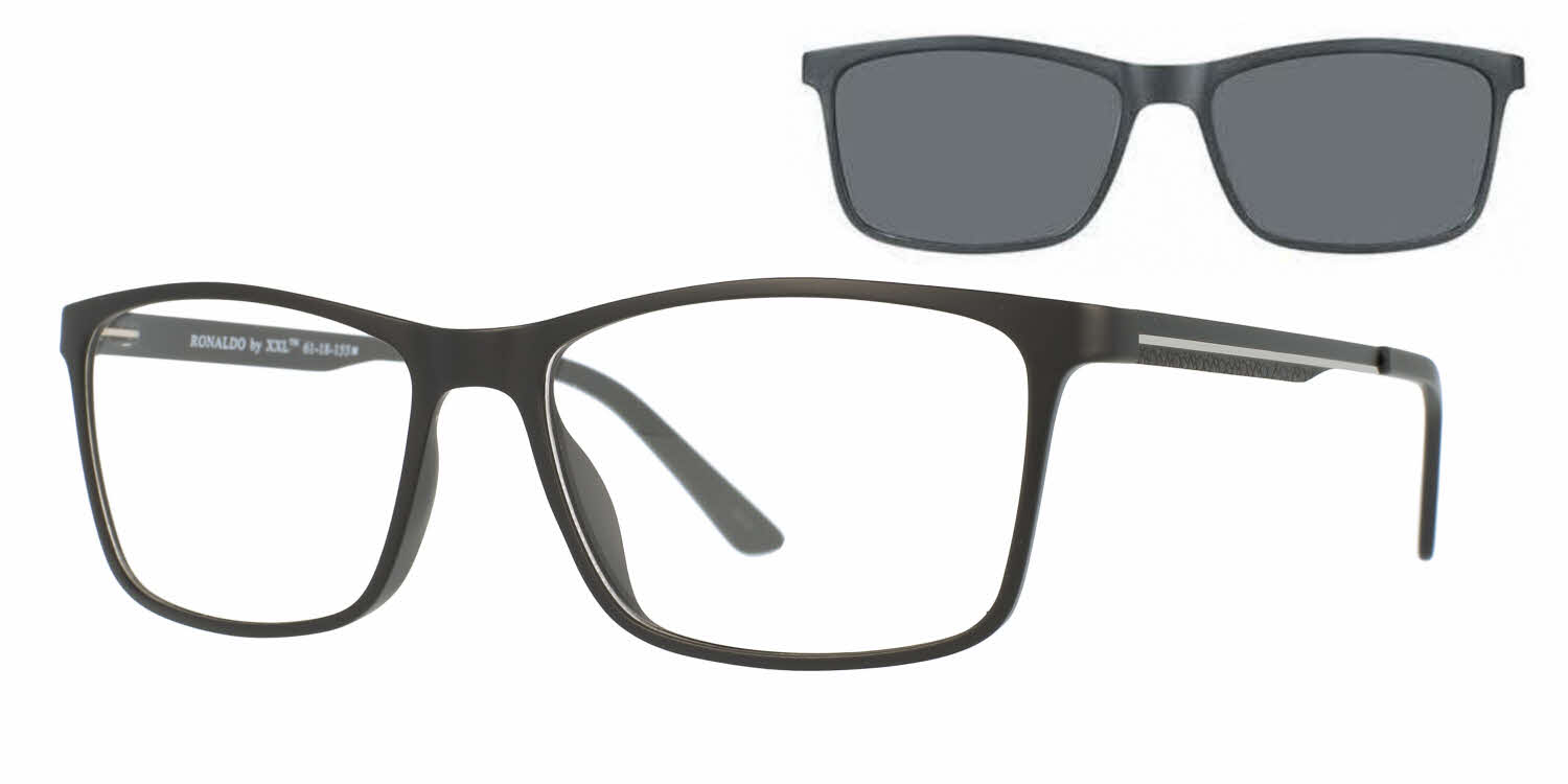 XXL Ronaldo w/ clip on Eyeglasses Free Shipping