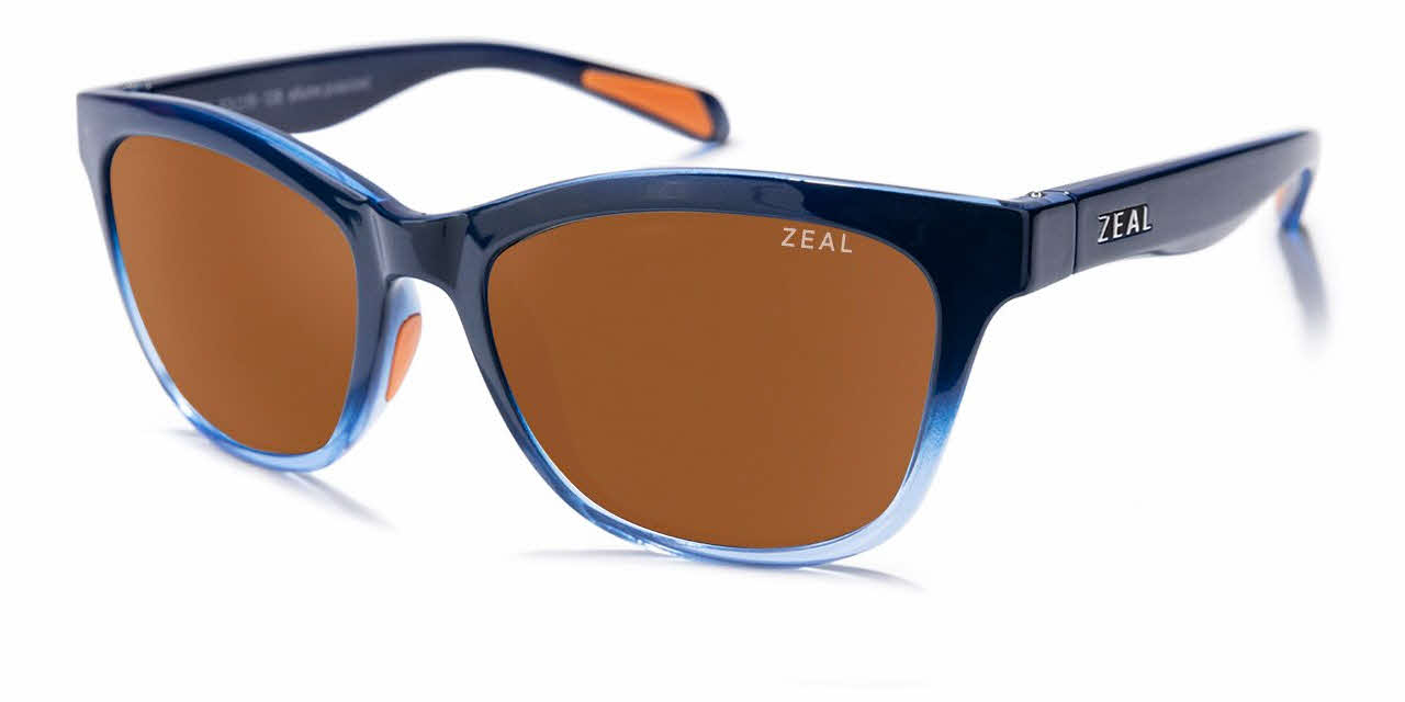 Zeal Optics Duskwing Prescription Sunglasses, In Cobalt Fade