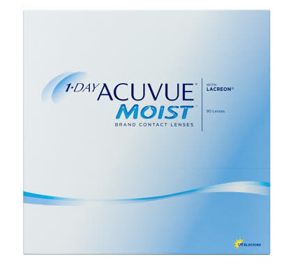 Visit  Acuvue 1-Day Moist 90pk Contact Lenses Image 1