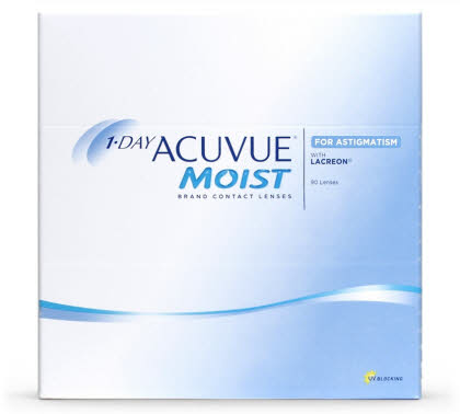 Acuvue 1Day Moist for Astigmatism 90pk Contact Lenses