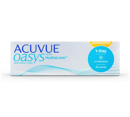 Visit  Acuvue Oasys 1-Day for Astigmatism 30pk Contact Lenses Image 1