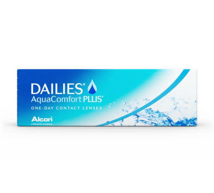 Visit  Dailies AquaComfort Plus Toric 30pk Contact Lenses Image 1