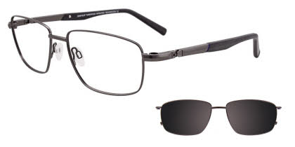 Visit Eyeglasses EasyClip EC411 With Magnetic Clip-On Lens Image 1