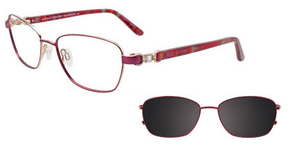 Visit Eyeglasses EasyClip EC437 With Magnetic Clip-On Lens Image 1