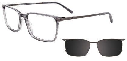Visit Eyeglasses EasyClip EC512 With Magnetic Clip-On Lens Image 1