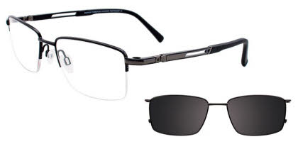 Visit Eyeglasses EasyClip EC408 With Magnetic Clip-On Lens Image 1