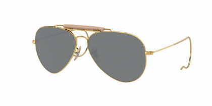 Visit Prescription Sunglasses Ray-Ban RB3030 - Outdoorsman Aviator with Cable Temples Image 1