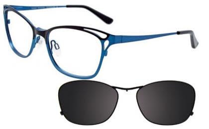 Visit Eyeglasses Takumi TK1058 With Magnetic Clip-On Lens Image 1