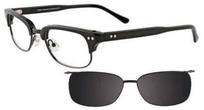 Visit Eyeglasses Takumi TK922-With Magnetic Clip-On Lens Image 1