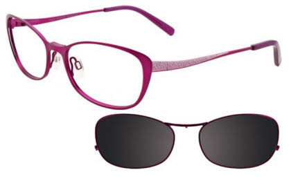 Visit Eyeglasses Takumi TK942 With Magnetic Clip-On Lens Image 1