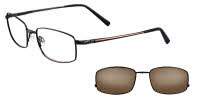 EasyClip S2465-With Magnetic Clip-On Lens Eyeglasses